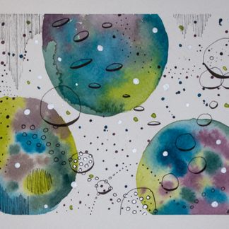 Bubbles 1 - 21 x 15 cm