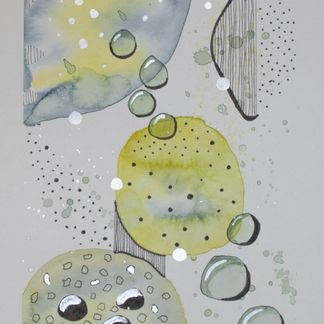 Lemongreen universe 2 - 14,5 x 21 cm